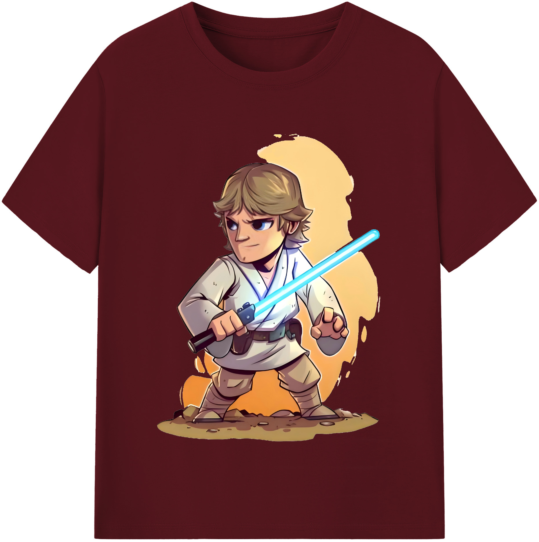 （画像用） スター・ウォーズ Star Wars 綿100％半袖Tシャツ（フロントプリント）
